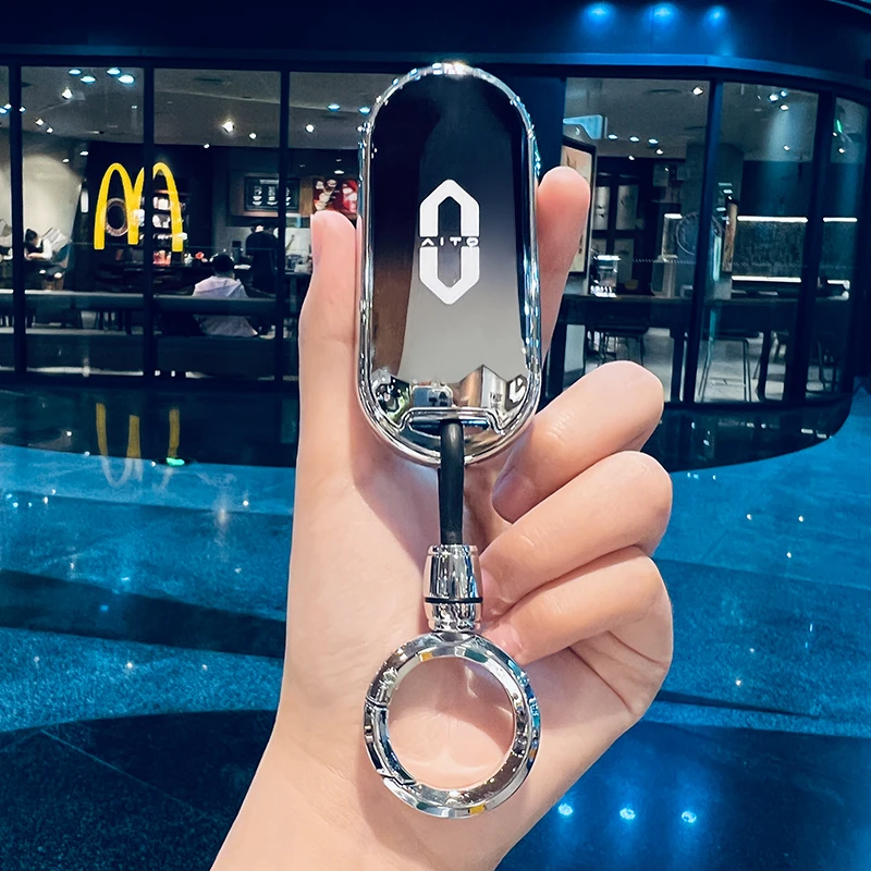 适用问界m9钥匙套华为问界m5卡片壳aito增程汽车壳m7钥匙扣男女