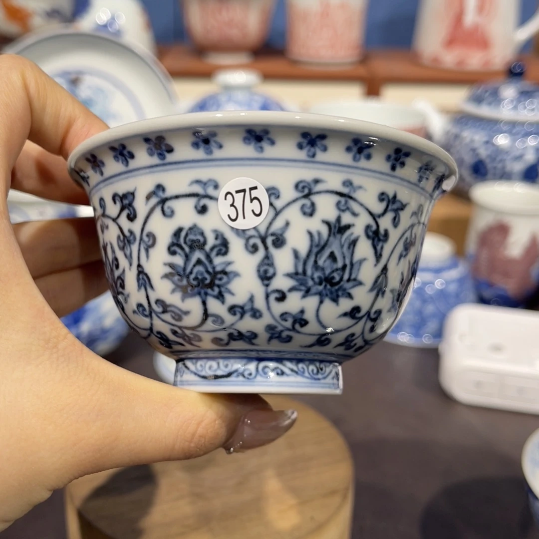 奶*375缠枝莲压手sl105