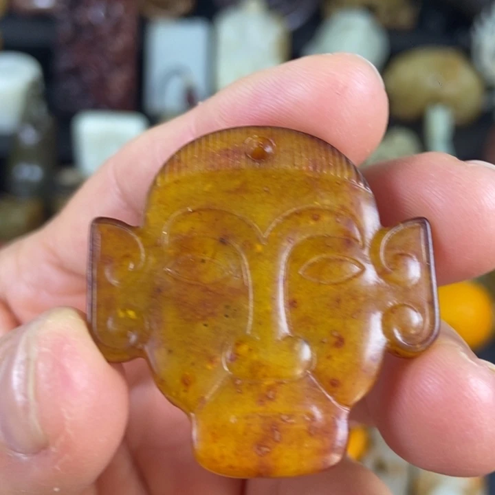 颈饰未镶嵌和田玉