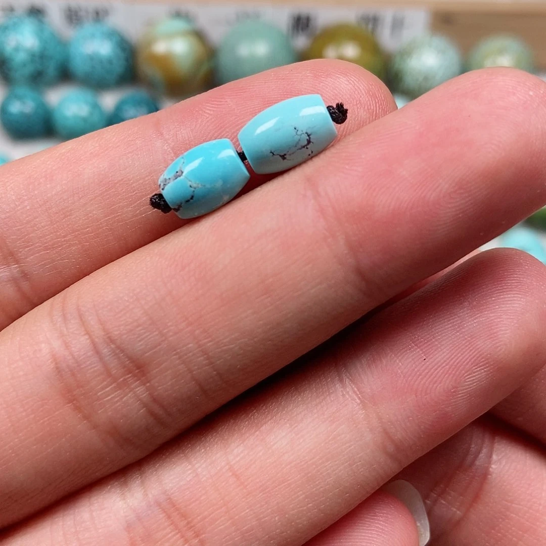 未镶嵌绿松石珠宝半成品