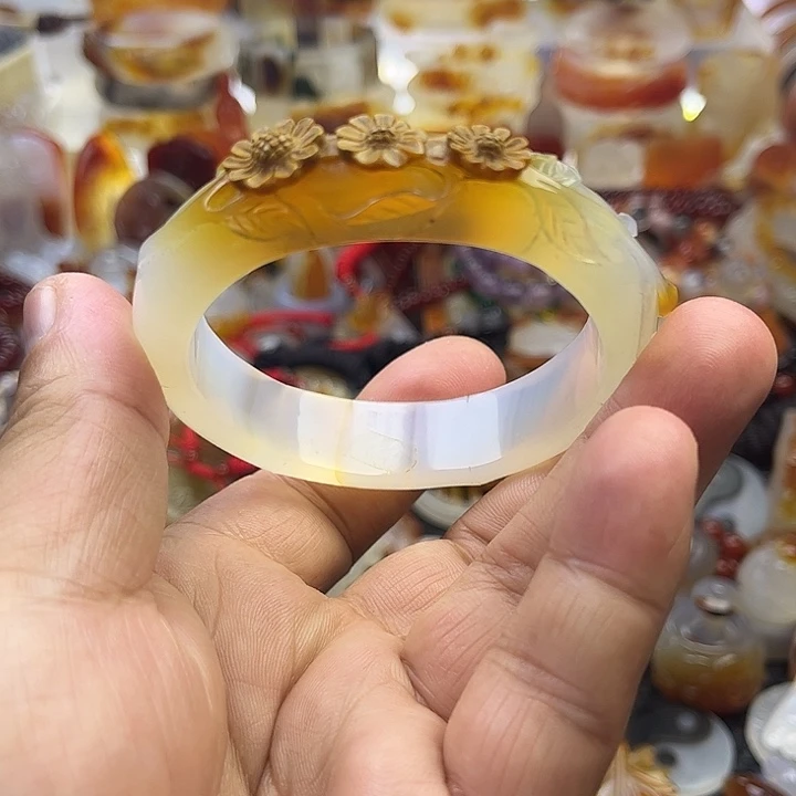 玛瑙/玉髓未镶嵌手镯