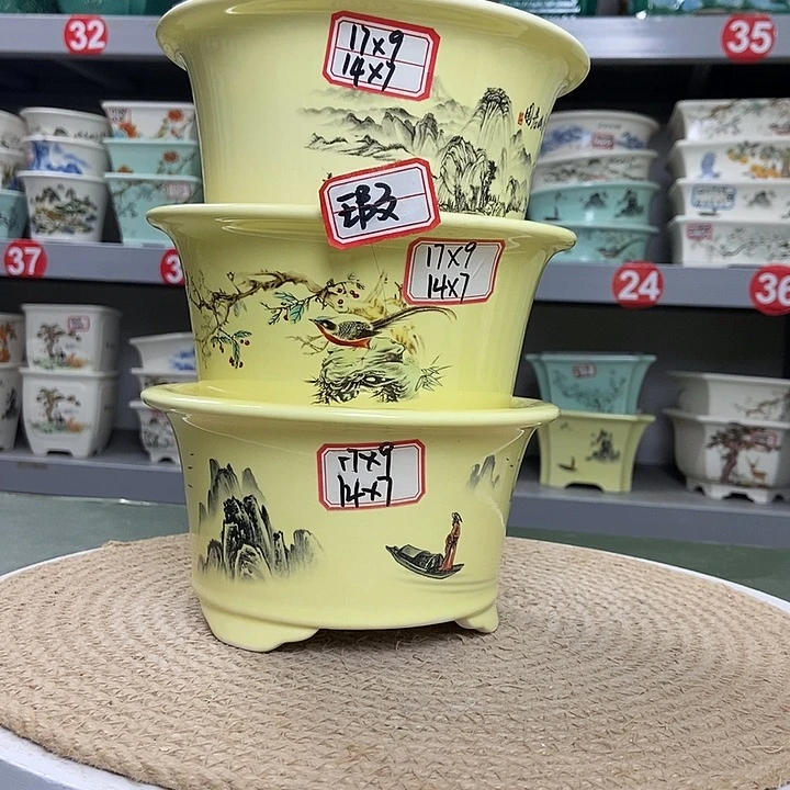 紫砂紫砂花盆0882