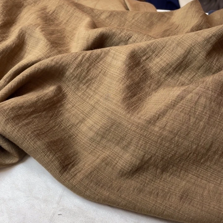 咖色棉麻1.5米。