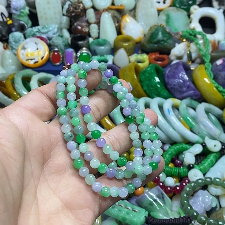 颈饰未镶嵌翡翠缅甸翡翠首饰配饰