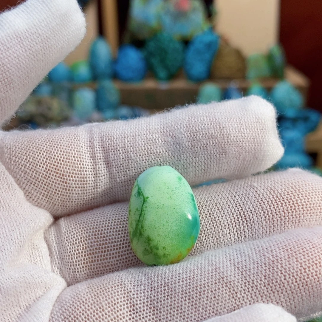 定制绿松石炫彩随型