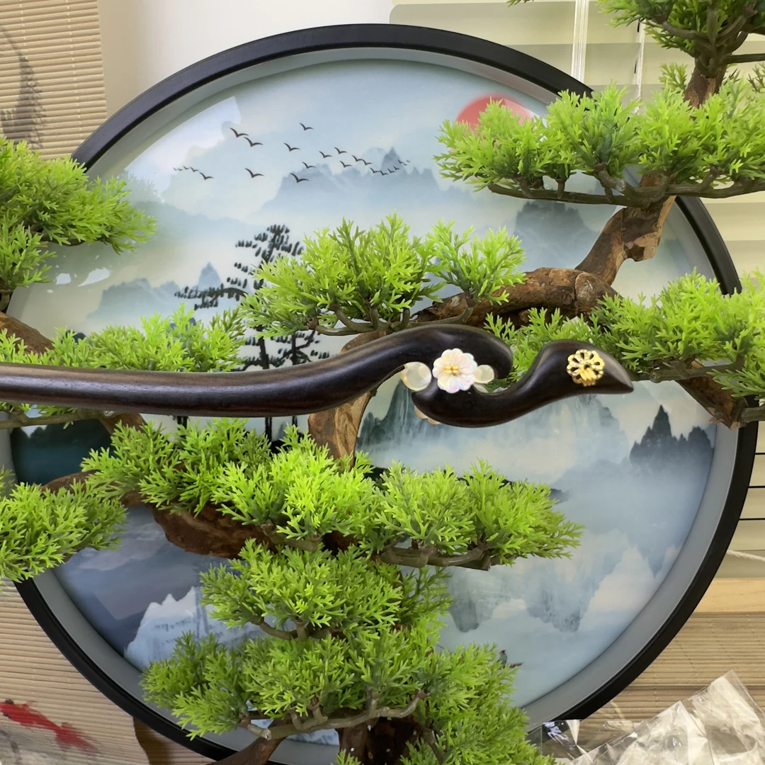 X8出水芙蓉无吊坠木发簪新中式发簪旗袍头饰发饰复古古风简约发簪