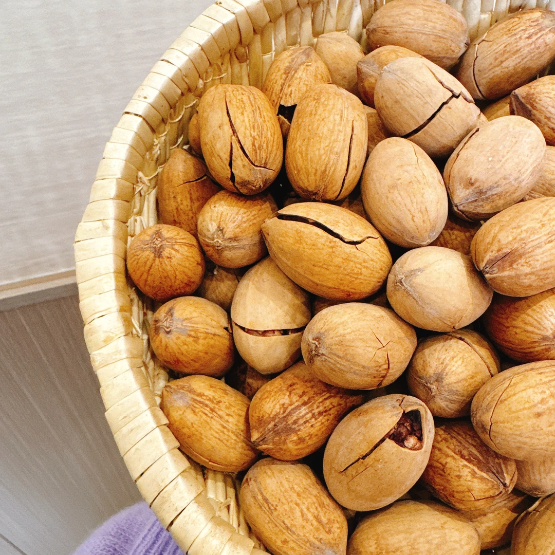 新货大果奶香味碧根果薄壳果仁饱满年货必备休闲零食