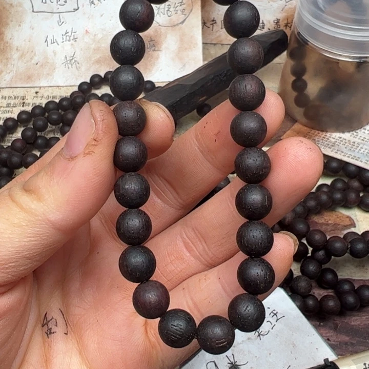 藤类降真香08圆珠紫红油