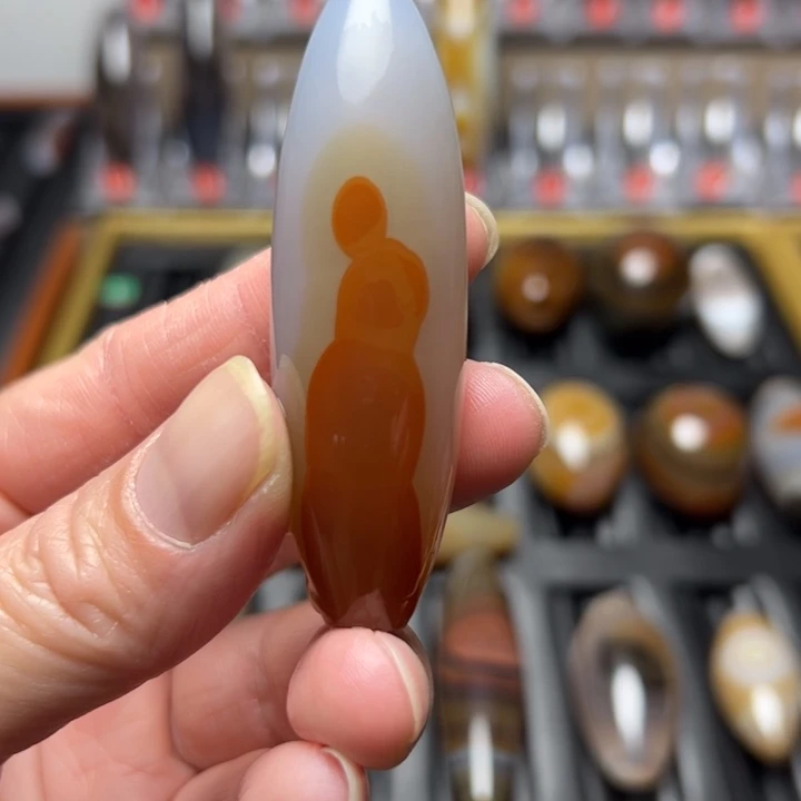 玛瑙/玉髓未镶嵌颈饰