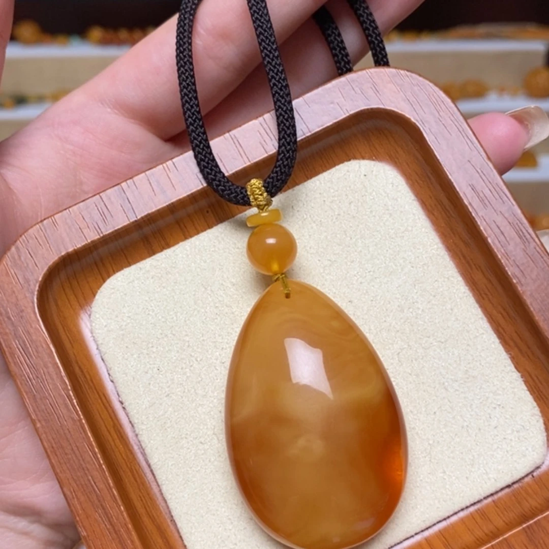 【闪购商品】未镶嵌颈饰蜜蜡项链