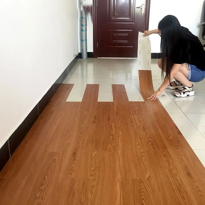 【木纹贴】地板贴防水耐磨阻燃家里用厨房客厅阳台地板防水耐磨地板