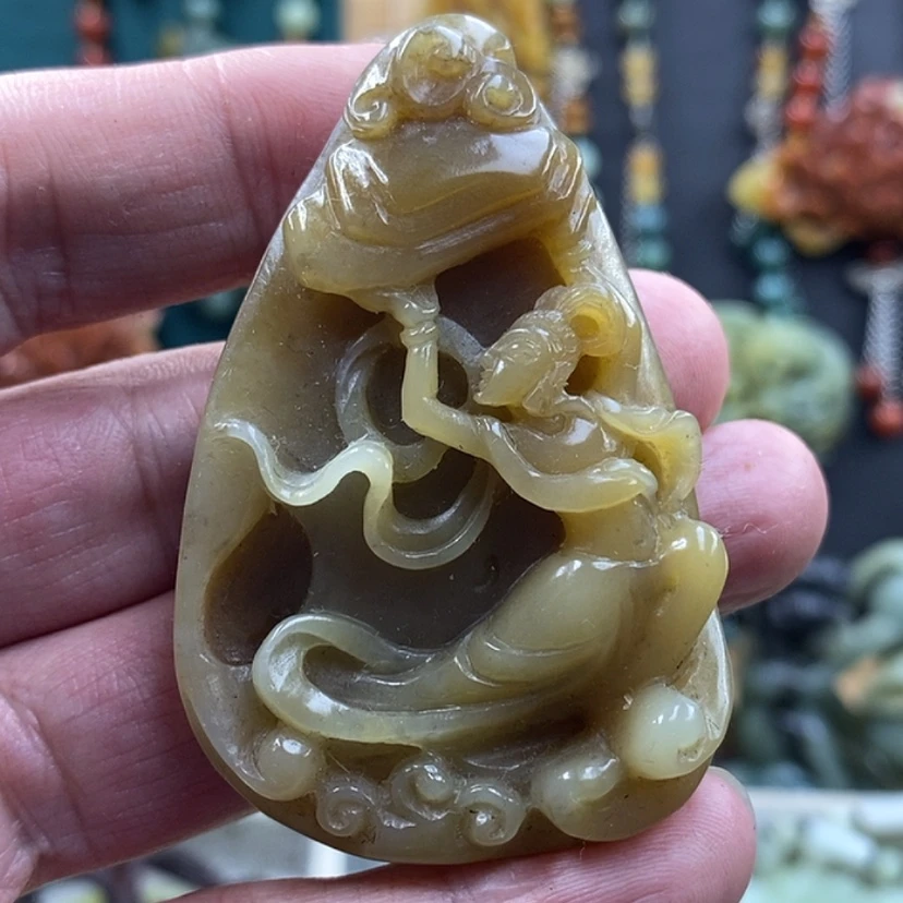 【闪购商品】颈饰未镶嵌和田玉