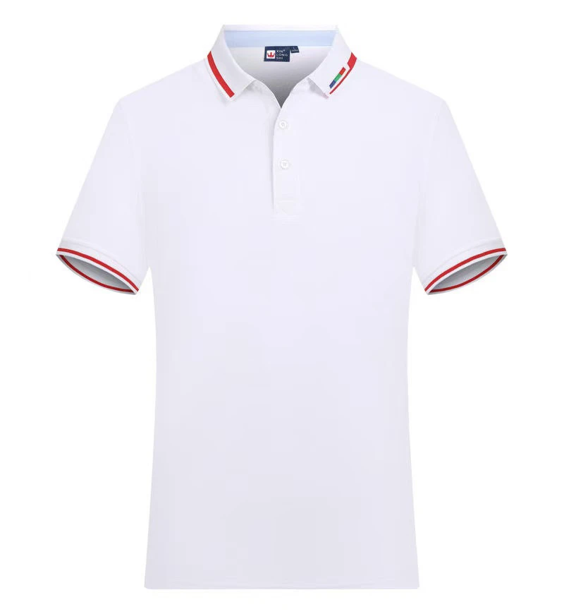 短袖夏季半袖文化衫广告服男女士休闲服装可绣字印字polo衫轻薄