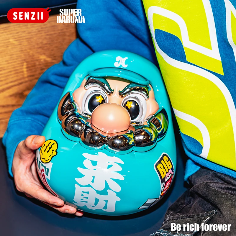 SENZII千記商行x财神院子超级《来财》达摩招财潮玩手办【现货】