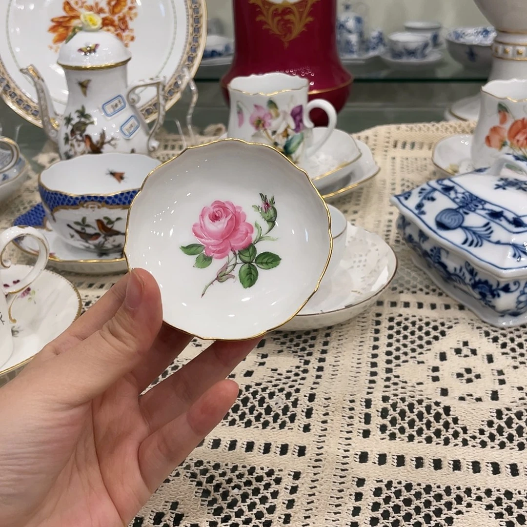 摆件中古二等小碟子