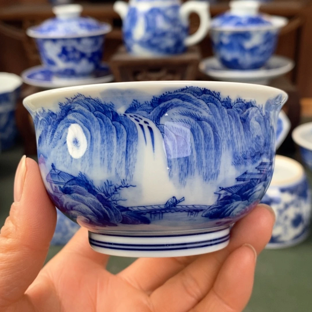 杯景德镇陶瓷手工手绘