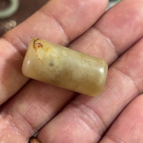 和田玉（糖玉）手链未镶嵌吉*?