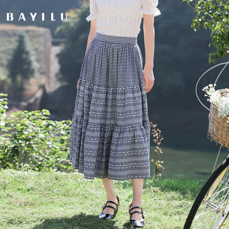 【叶姐】芭依璐女装夏季新款时尚半身裙86Q3010