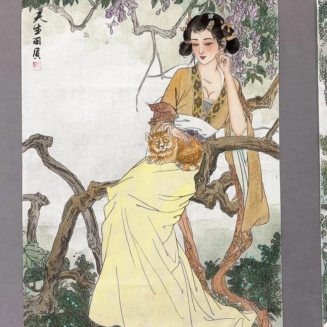 国画国画纯手绘作品请放心去藏