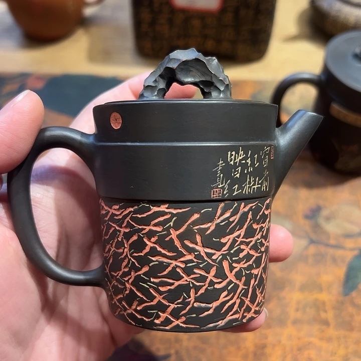 壶建水紫陶全手工