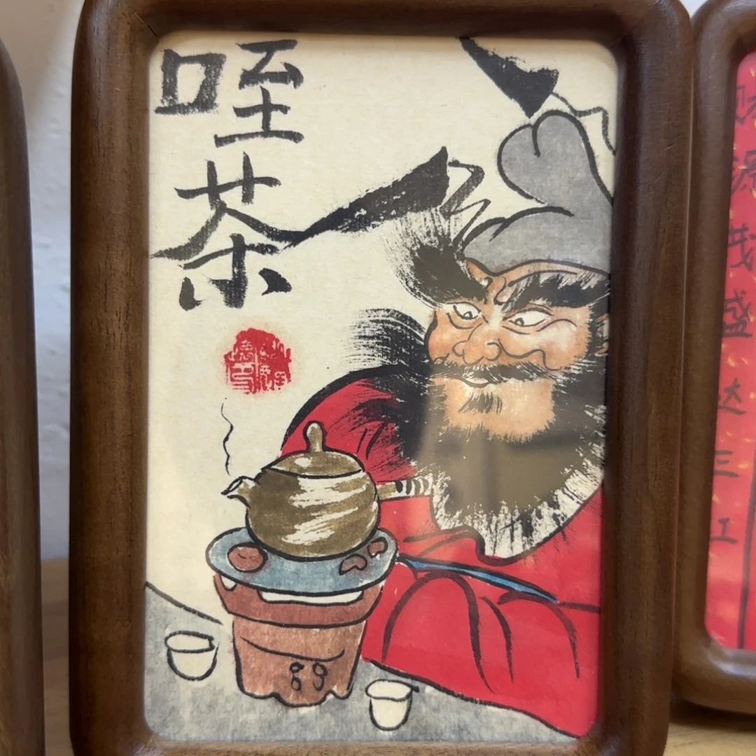 H***子国画阿冲手绘钟馗