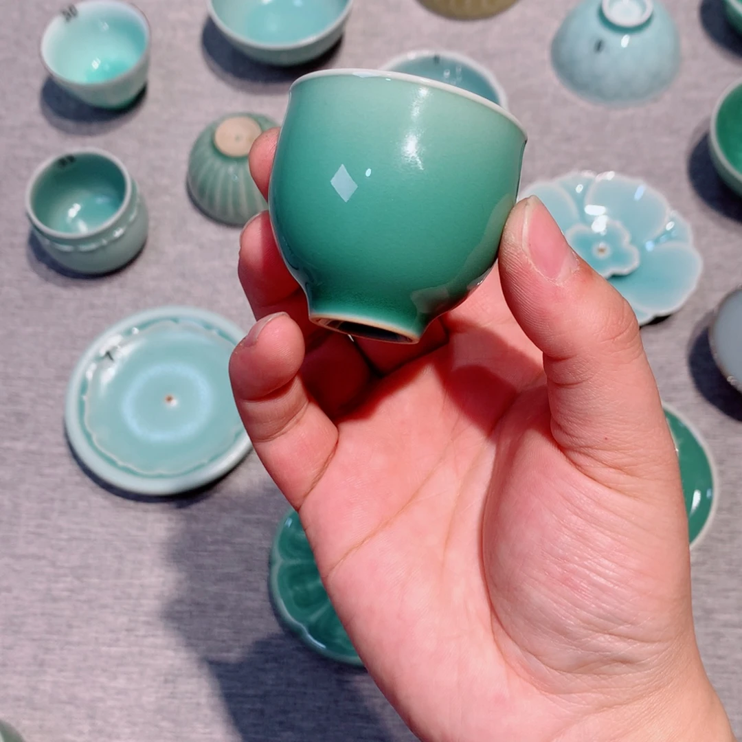 奶****龙泉青瓷茶具杯子
