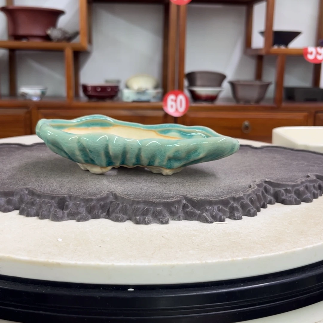 紫砂花盆瑕疵4/17-9。。。