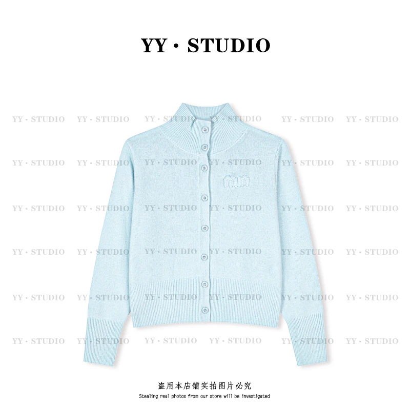 【YANYAN】秋冬新款半高领字母毛衣长袖YY-7632