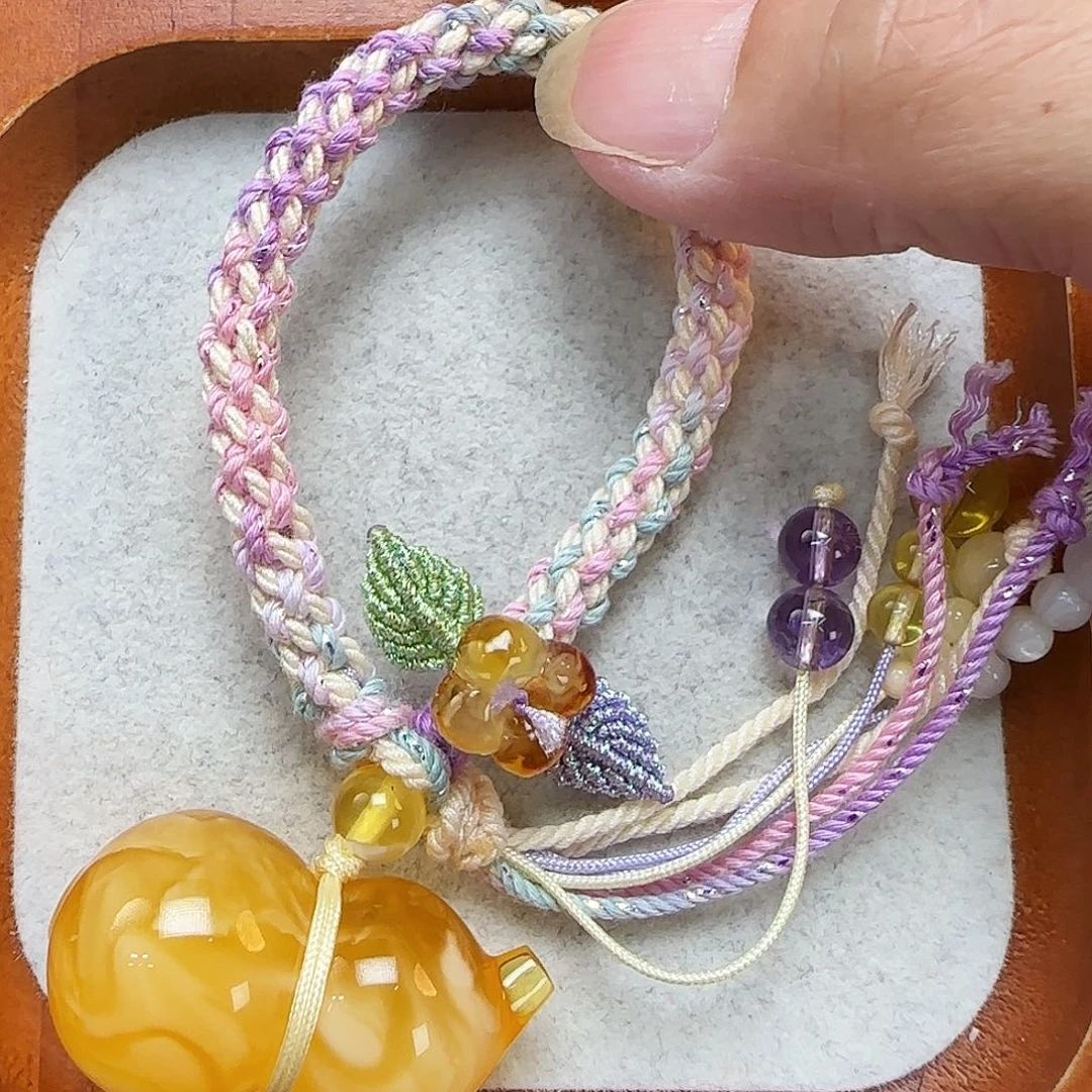 未镶嵌琥珀裸石定制