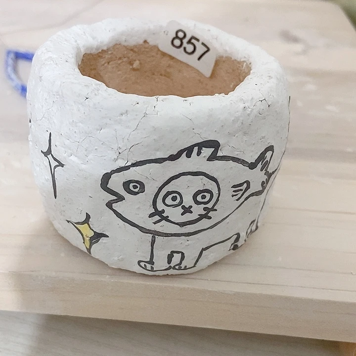 R***.大舅手工手绘盆857