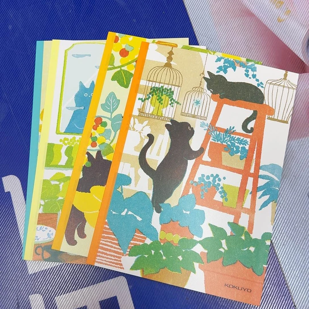 国誉 插画师 猫咪系列 4本 直播间