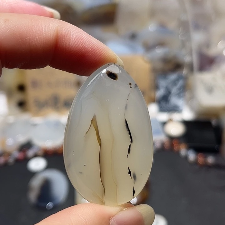 玛瑙/玉髓未镶嵌吊坠(不含链)