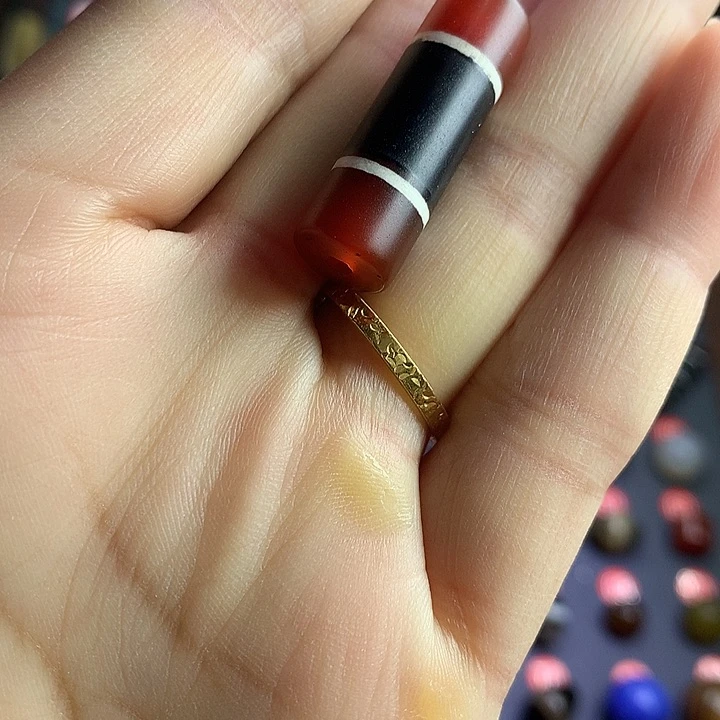 未镶嵌玛瑙/玉髓珠宝半成品