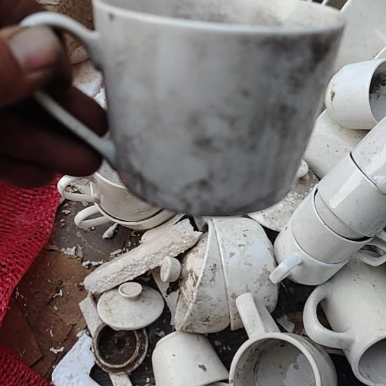 瓷发六个水杯，国营四厂库存