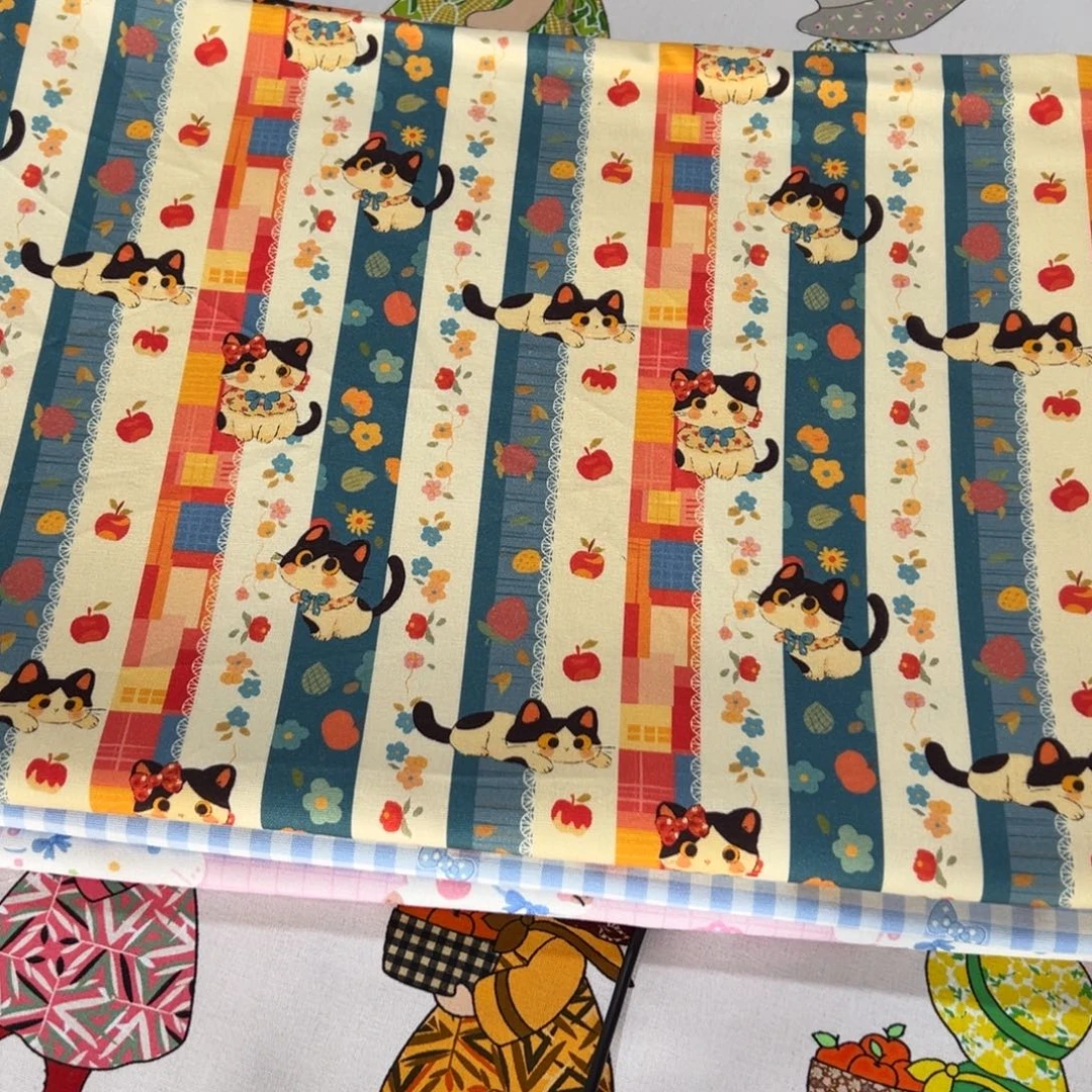 棉福袋一米价纯棉8安帆布1.5米宽果子块