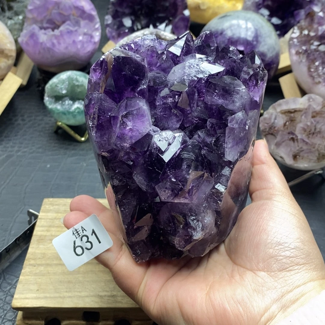 未镶嵌大型摆件（非配饰）紫晶