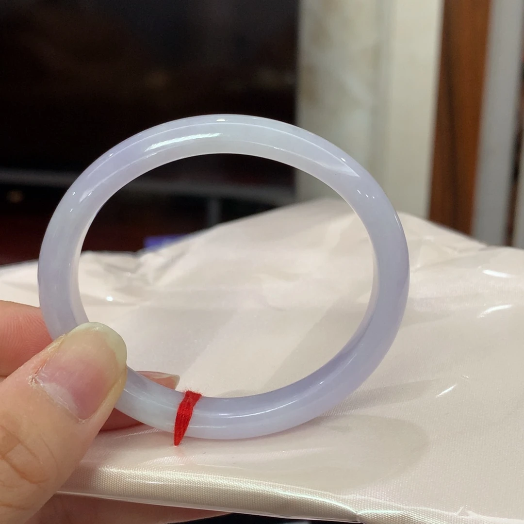 未镶嵌手镯翡翠三天鉴赏期翡翠手镯未镶嵌圈口55.5圈口贵妃