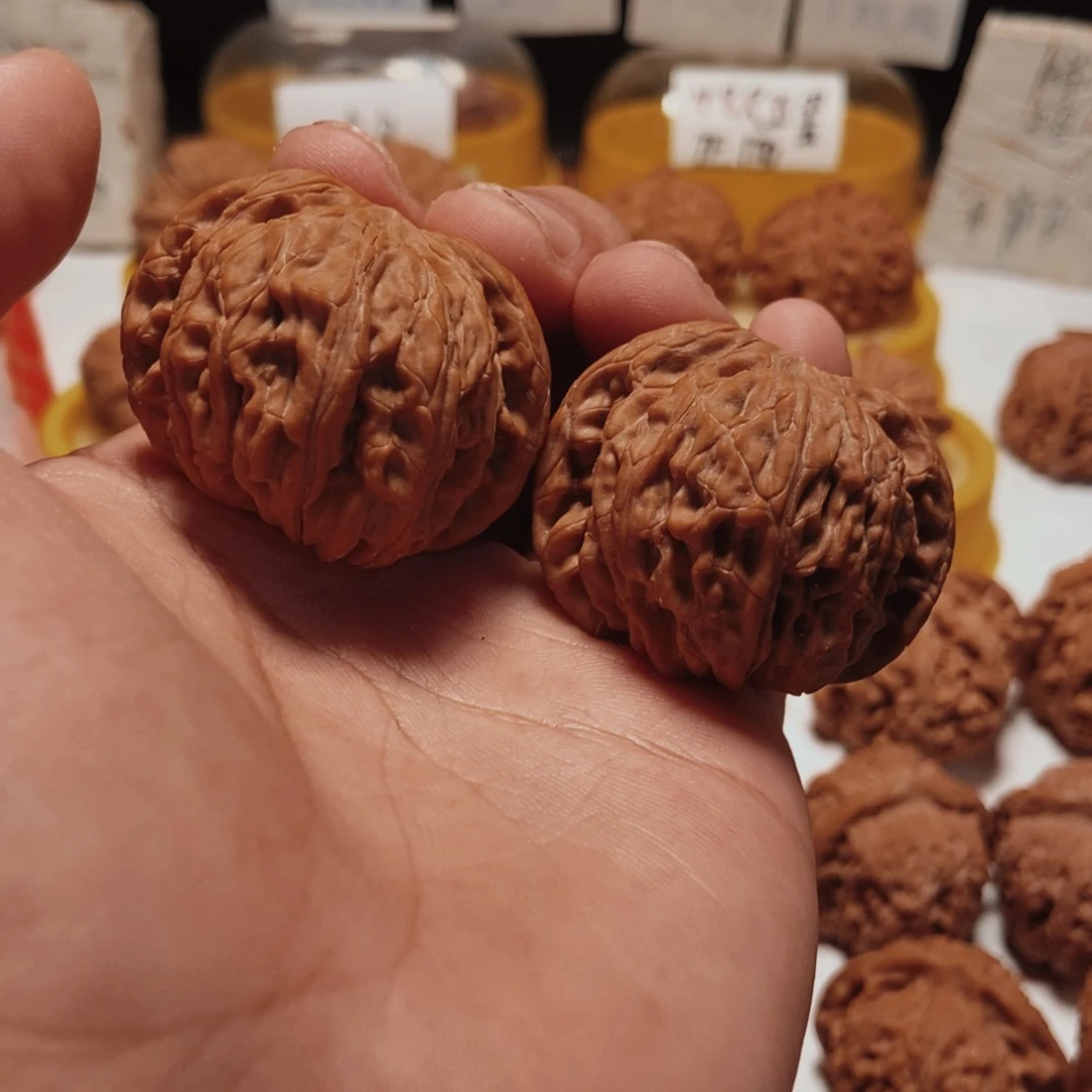 把件文玩核桃41全品磨盘。47