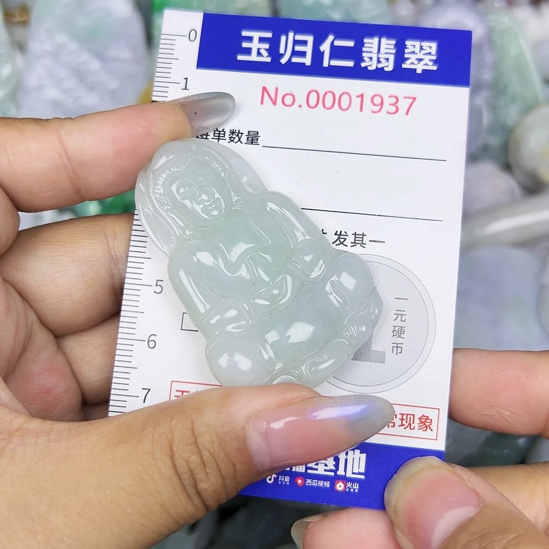 翡翠未镶嵌吊坠(不含链)111