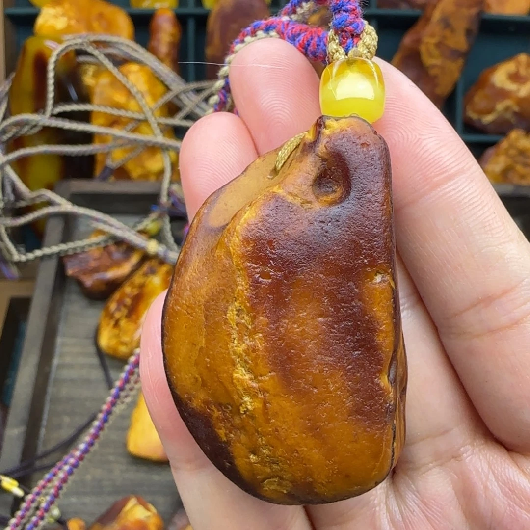 b***㍿裸石琥珀未镶嵌花蜡