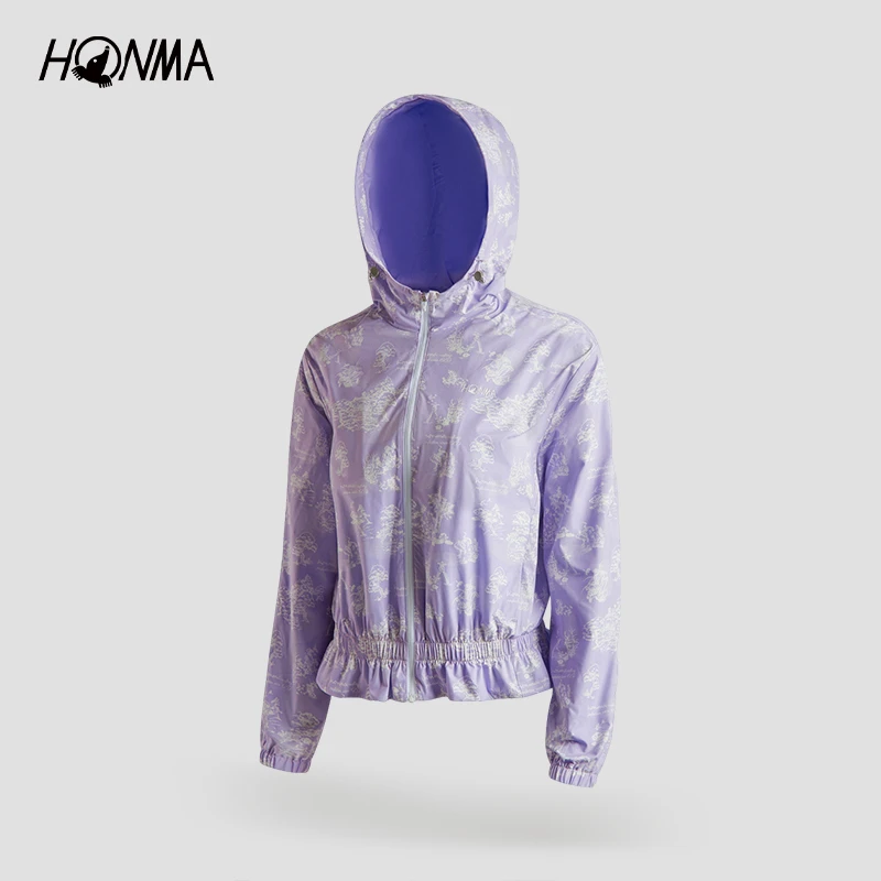 【专业高尔夫】HONMA女士外套亲肤轻盈舒适时尚拉链HWLC302K701