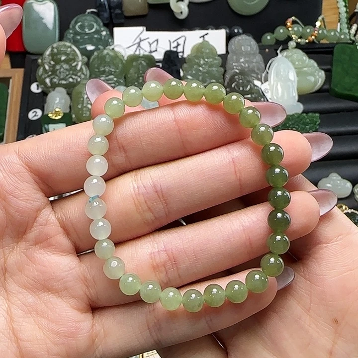 未镶嵌手串和田玉