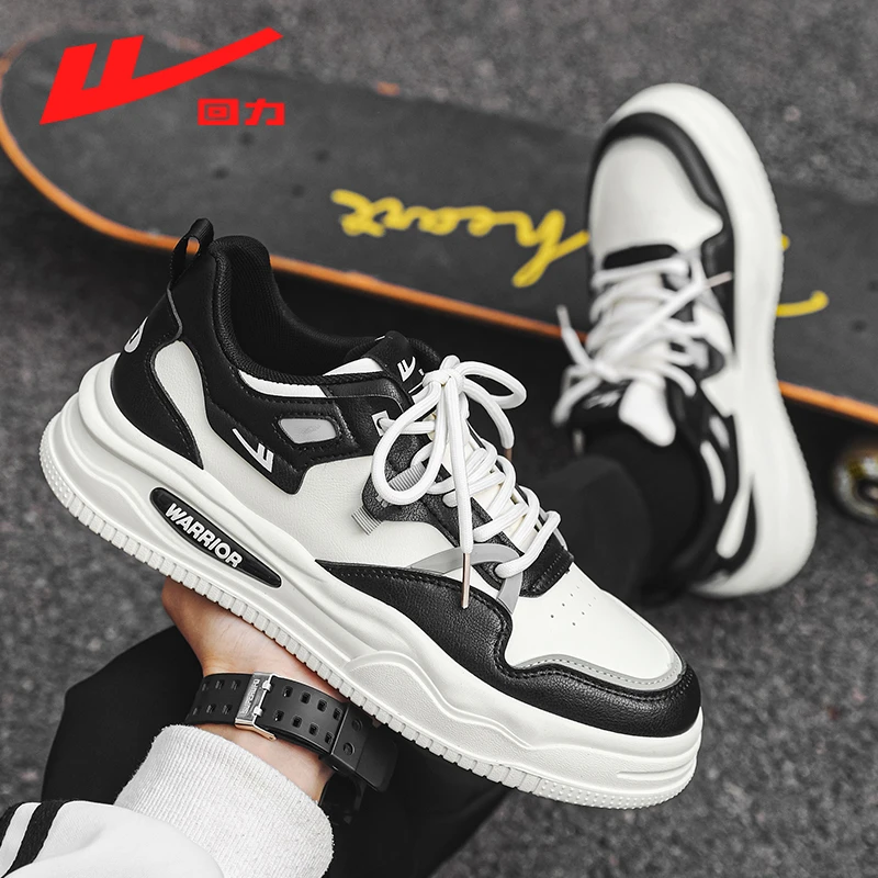 Warrior/回力新款休闲板鞋潮流男鞋韩版百搭男士低帮