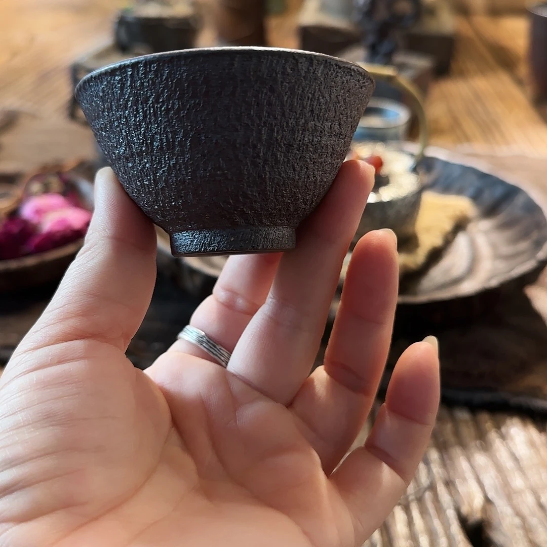 手工柴烧主人杯杯子