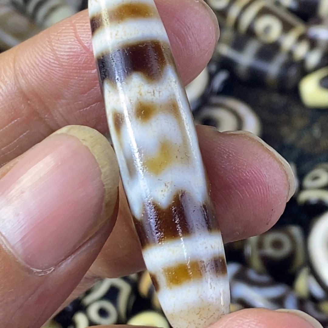 玛瑙/玉髓颈饰未镶嵌白化到头台工稀有图腾大鹏鸟