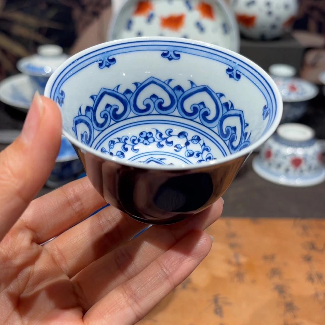 手工手绘陶瓷茶具