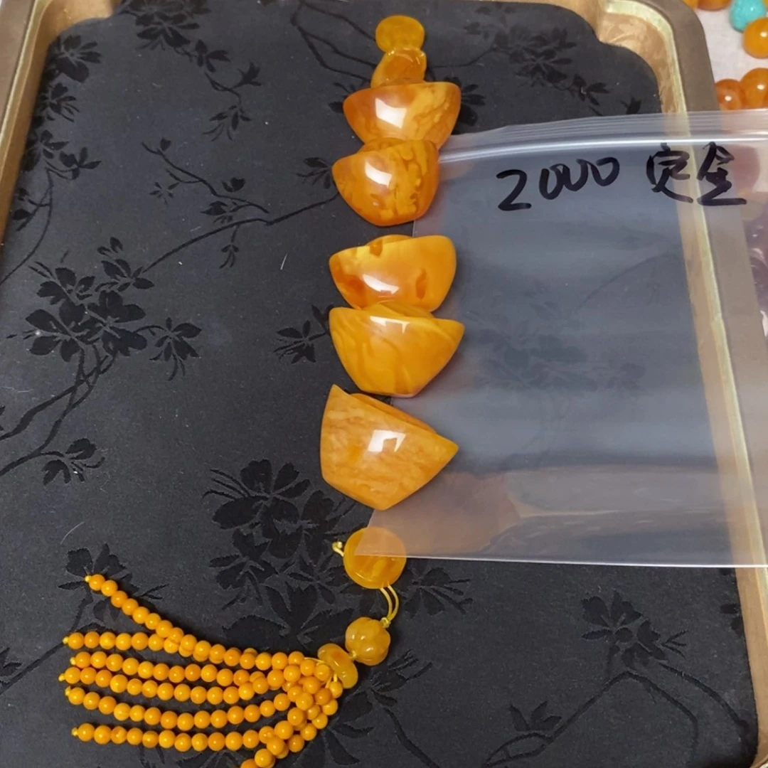 【闪购商品】蜜蜡颈饰未镶嵌项链定制多用