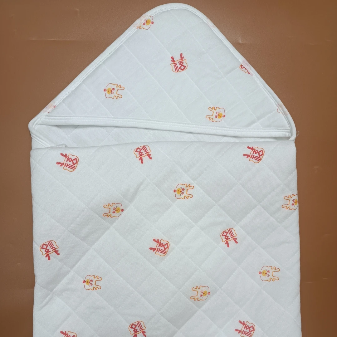 春夏季抱被产房被抱被婴儿被子月子中心用抱单花色随机被子抱被