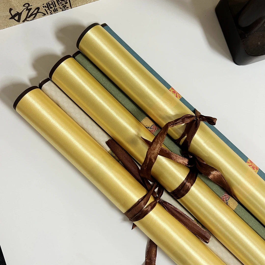 3卷绢布高级定制卷轴