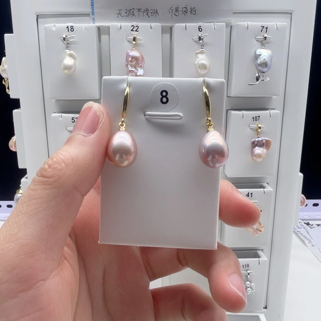 颈饰合金淡水珍珠